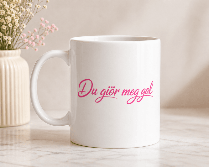 Hovedbilde DU GJØR MEG GAL Kaffekrus