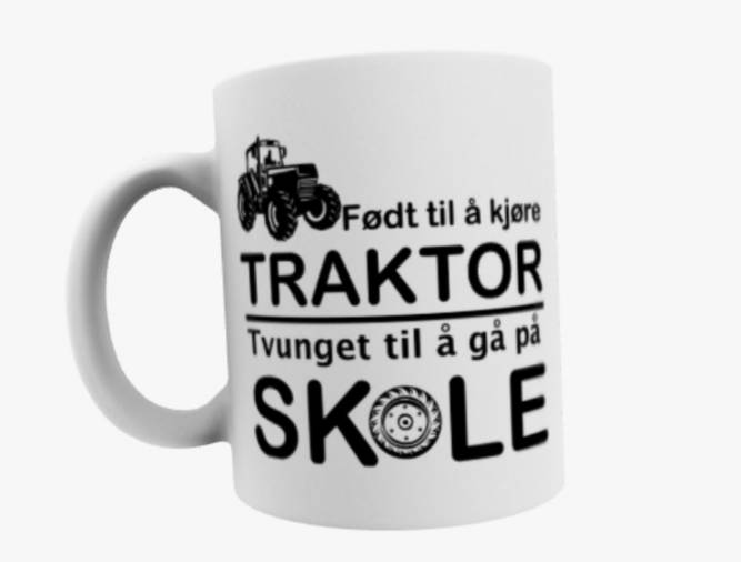 Hovedbilde Født til å kjøre traktor koppen