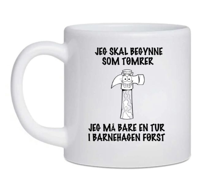 Hovedbilde BARNEKOPP FOR EN FREMTIDIG TØMRER