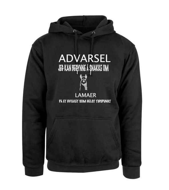 Hovedbilde ADVARSEL LAMA HETTEGENSER