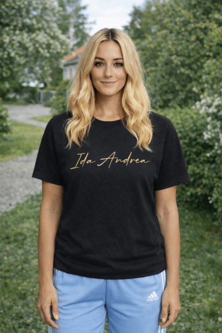 Hovedbilde IDA ANDREA SIGNATUR T-SKJORTE